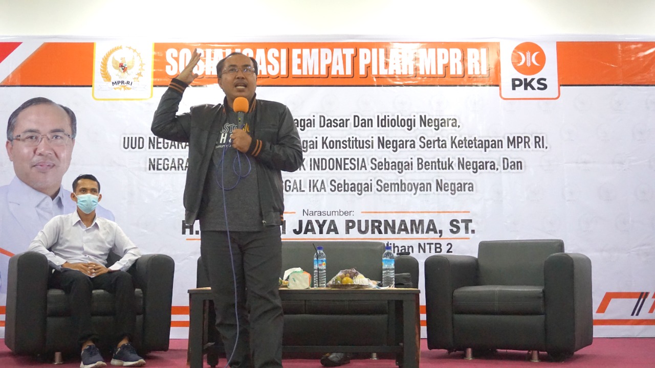 Perkuat Makna Hari Pahlawan, SJP Sosialisasikan 4 Pilar Kebangsaan di Mataram