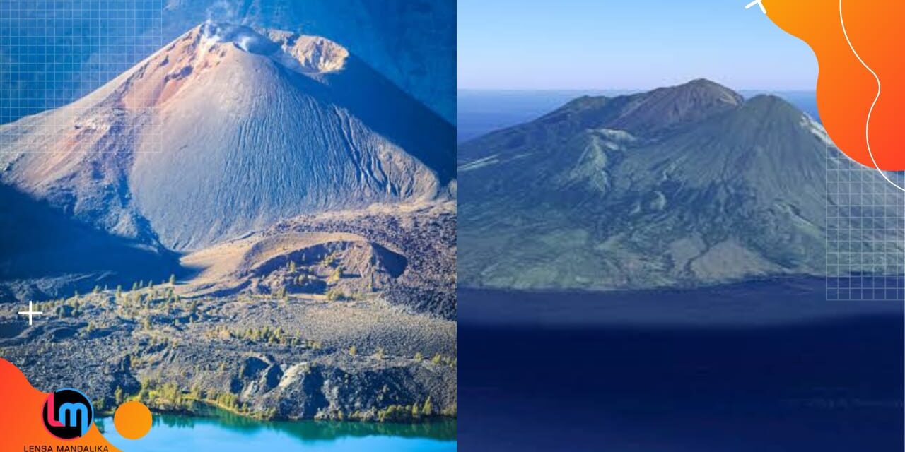 Hati-hati! Gunung Rinjani dan Sangeang Api di Bima Berstatus Waspada Level II