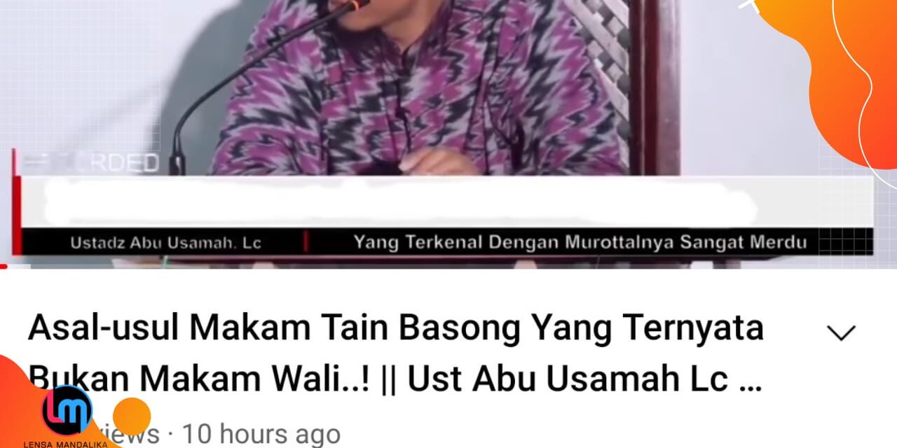 Viral Makam ‘ Tain Acong ‘, Ustadz ini sampaikan asal-usulnya