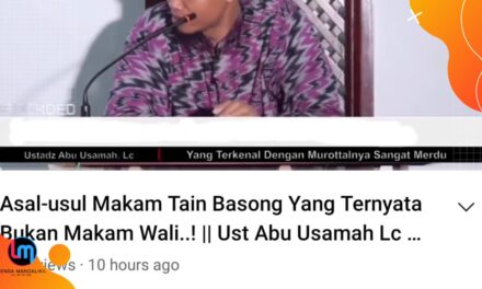 Viral Makam ‘ Tain Acong ‘, Ustadz ini sampaikan asal-usulnya