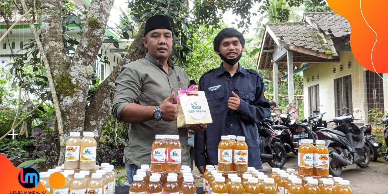 TOP! KKN Unram dan Pemdes Setiling Luncurkan Produk Jamu Tradisional Senamian