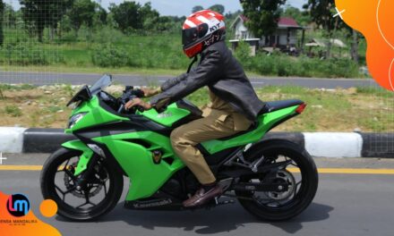 Ngiring Presiden Jokowi ke Mandalika, Bupati Lombok Tengah Geber Motor Ninja