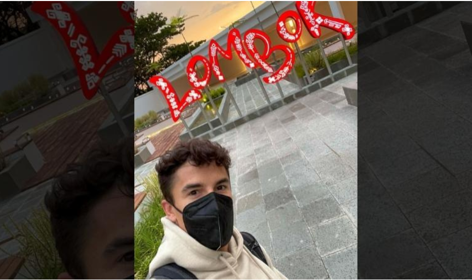Upload Foto Selfie di IG, Mandalika Lombok Diendorse Gratis Marc Marquez