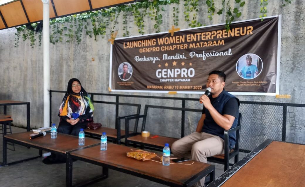 Sukses ! Genpro Mataram Launching Women Entrepreneur, Panggilan Kolaborasi Bagi Pegiat Wirausaha