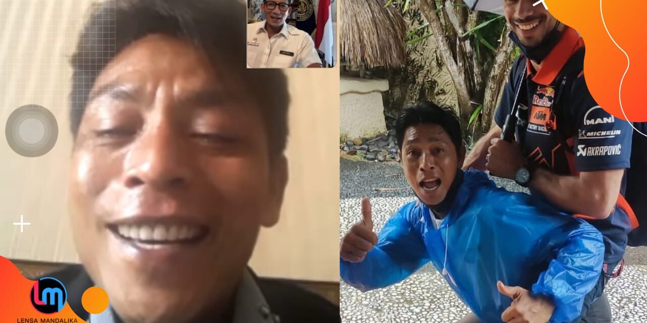 Risman komplain saat video Call bareng Sandi Uno: sering lewat depan rumah tidak pernah mampir