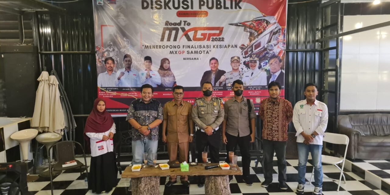 MXGP Di Depan Mata, KAMMI Sumbawa Gelar Diskusi ajak Sinergi Semua Pihak