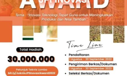 Apresiasi Inovasi Teknologi Tepat Guna, JP Institute Persembahkan JPI Inovasi Award Berhadiah Puluhan Juta