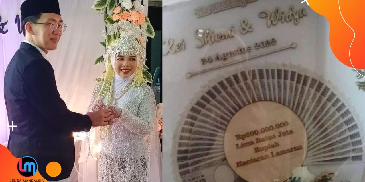 Perempuan Lombok menikah dengan Lelaki Jepang, hantaran lamaran dan maskawinnya bikin kaget!