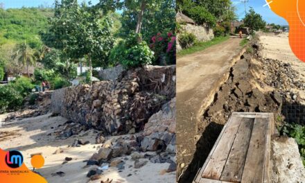 Abrasi di Pantai Gerupuk, Warga Khawatir akses jalan terputus