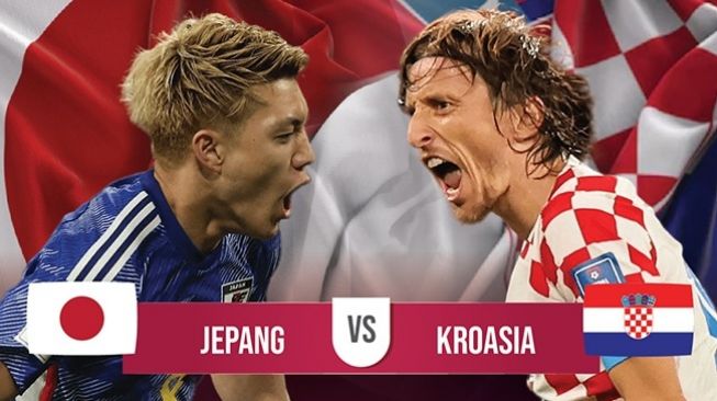 Pertandingan Jepang vs Kroasia sesaat lagi, nonton live streaming gratis disini!