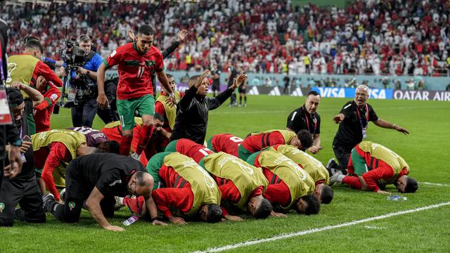 Sejarah baru, Maroko jadi Negara Afrika dan Muslim pertama ke semifinal Piala Dunia