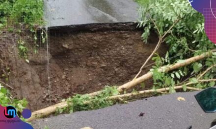 Jalan penghubung Desa Tumpak-Pengembur putus total, aktifitas warga lumpuh