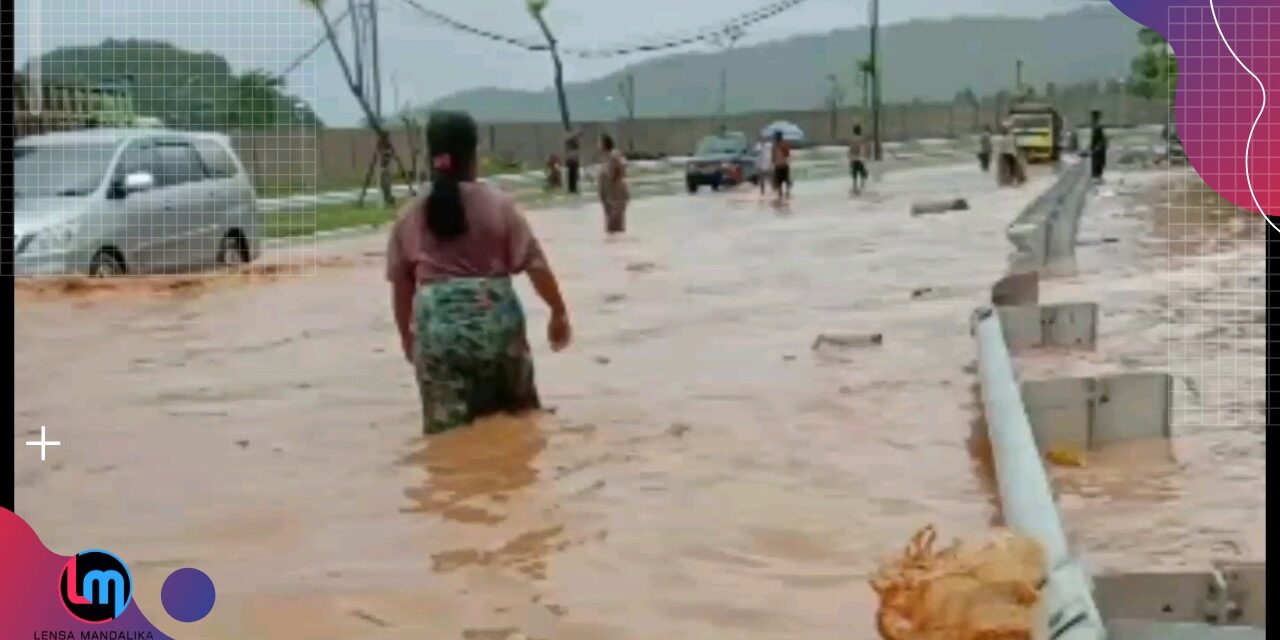 Pembangunan properti di atas bukit disebut ikut andil bikin Mandalika Banjir