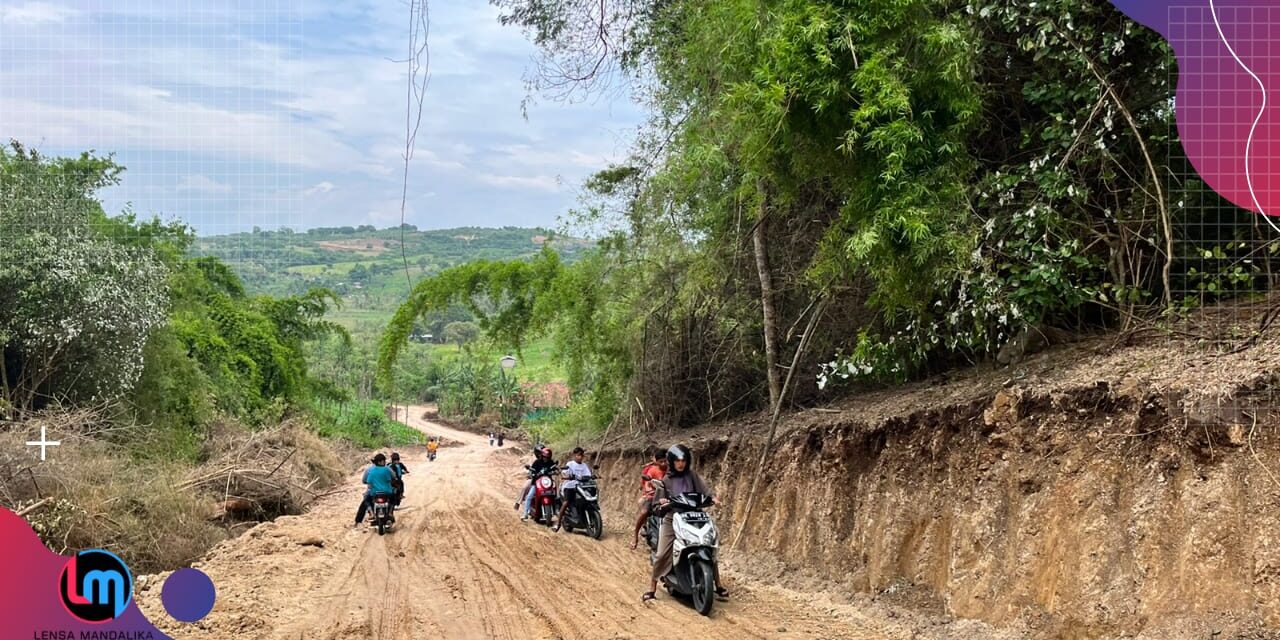 Jalan Utama Amblas, Pengelola TWA Gunung Tunak siapkan jalur alternatif baru