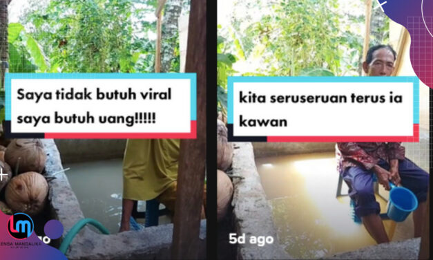 Viral Pengemis Online Mandi Lumpur Tiktok ternyata asal Setanggor-Loteng, bakal diperiksa Polda NTB