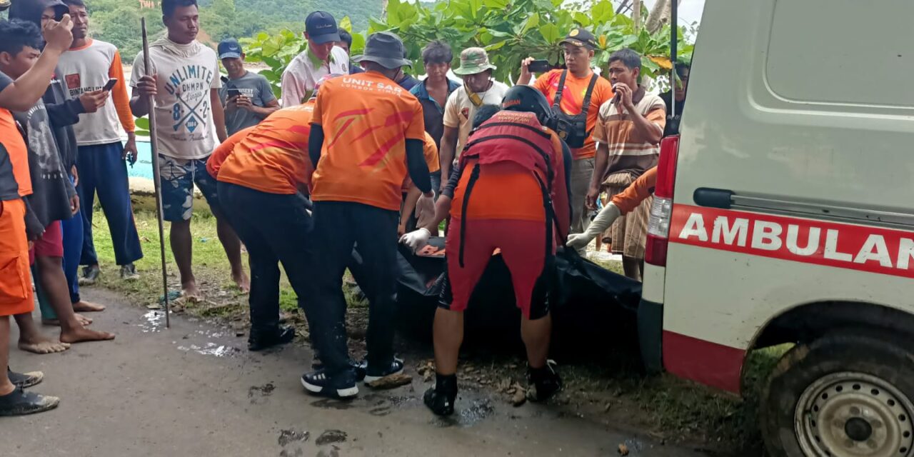 Pemancing asal Lotim yang hilang di Pantai Ujung Tunak ditemukan, Kondisi meninggal dunia