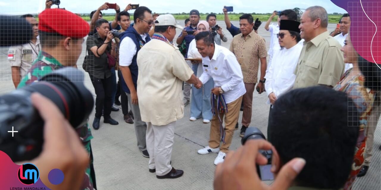 Menhan Prabowo kunker ke Lombok, salah satunya ke Desa Teruwai-Kecamatan Pujut