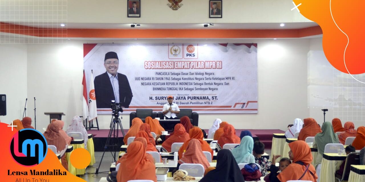 Perkuat Makna Kebangsaan dan Kebhinekaan, SJP Gelar Sosialisasi Empat Pilar di Mataram