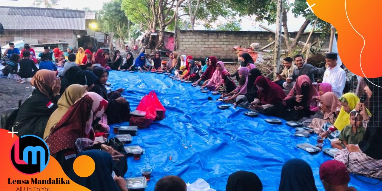 KAMMI Mataram Bersama Masjid Jalan Cahaya Bagikan 200 Paket Berbuka Untuk Masyarakat Bagik Kembar Ampenan