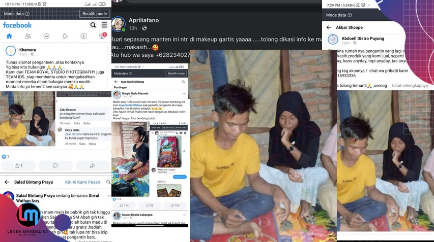 Viral pengantin ‘Bendang Bulat’ di Lombok, dapat simpati dan Rejeki Nomplok dari segala arah