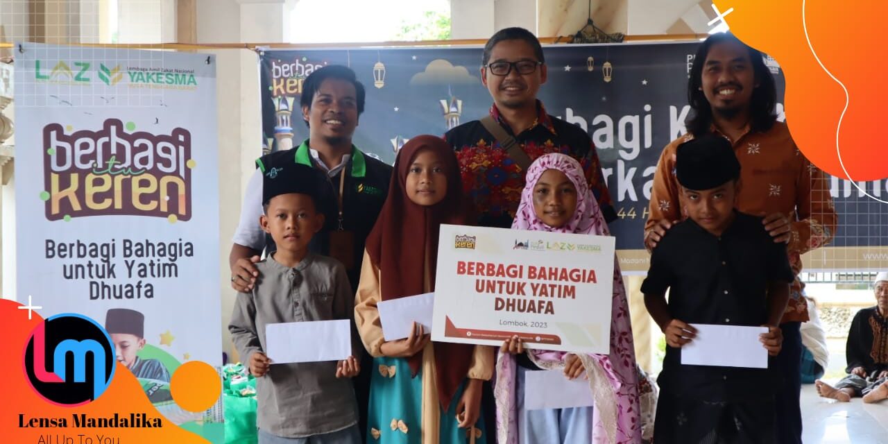 LAZ Indonesia Power Bersama Yakesma NTB Sinergi Salurkan Bantuan Untuk Guru Ngaji dan Lansia