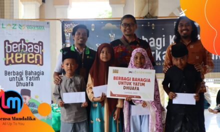 LAZ Indonesia Power Bersama Yakesma NTB Sinergi Salurkan Bantuan Untuk Guru Ngaji dan Lansia