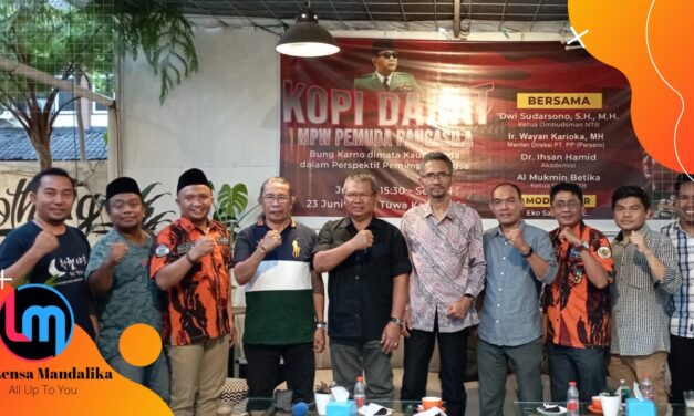 MPW Pemuda Pancasila NTB Angkat Diskusi Tentang Kepemimpinan Bung Karno Dimata Kaum Muda