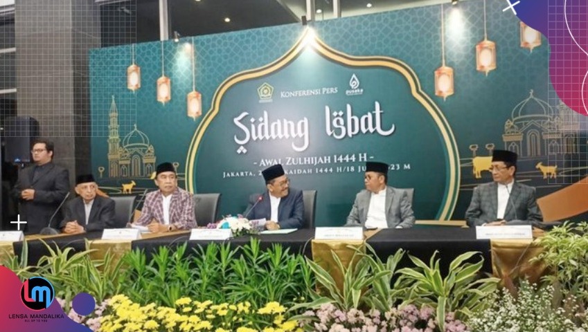 Sidang Isbat Kementerian Agama, Idul Adha 1444 H jatuh pada 29 Juni 2023