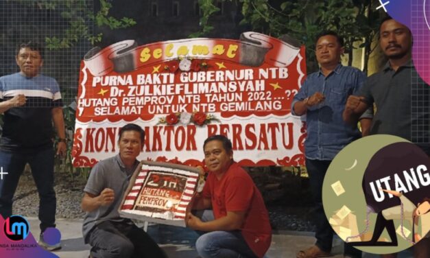 Jabatan Berakhir September, Kontraktor: NTB Gemilang Zul-Rohmi Banyak Sisakan Hutang