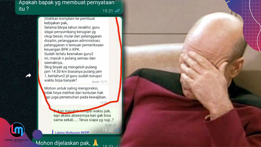 Bikin Emosi, Staf BKPSDM Loteng Sebut Guru Penyumbang Kerugian