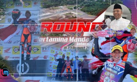 Bikin Bangga! Pebalap NTB Arai Agaska Juara 1 ARRC di Sirkuit Mandalika