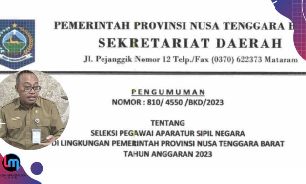 Pengumuman! Pendaftaran CPNS Pemprov NTB Dimulai, Berikut Lengkapnya.