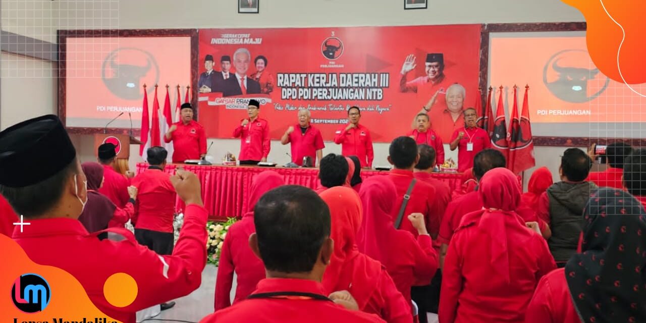 PDIP NTB Gelar Rakerda, Matangkan Strategi Menangkan Pemilu 2024