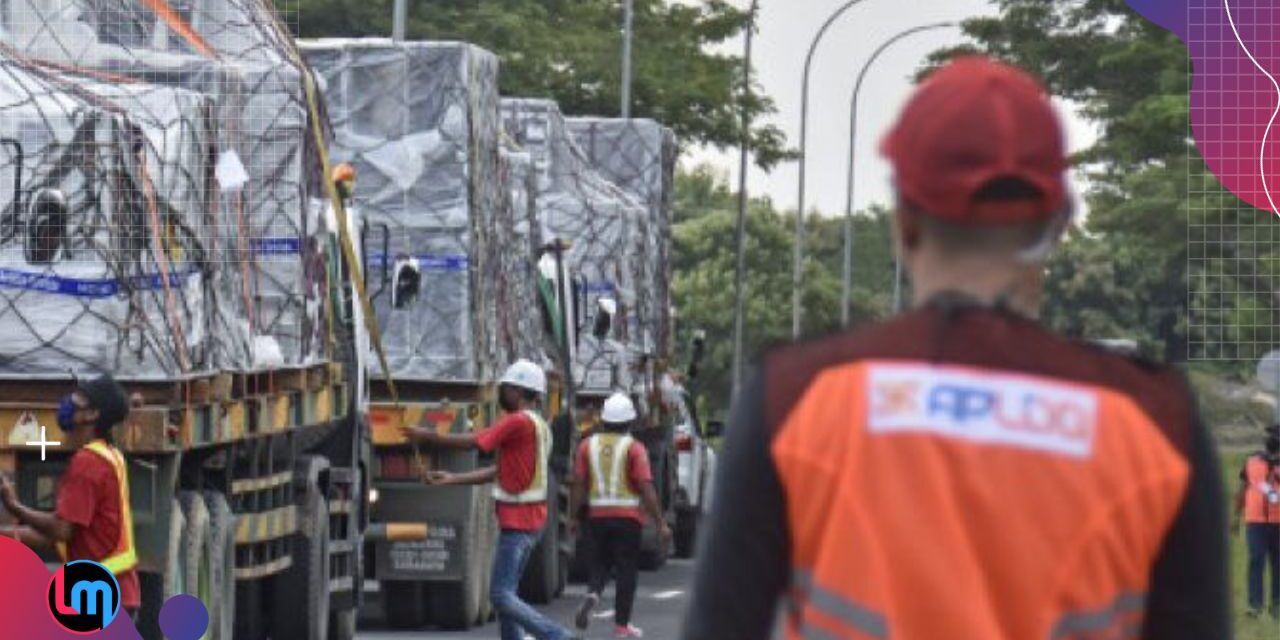 Menghitung Hari MotoGP Mandalika, Logistik Mulai Tiba