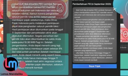 FEC minta Bayar Pajak 8%, Pengguna merasa dipersulit Tarik Saldo