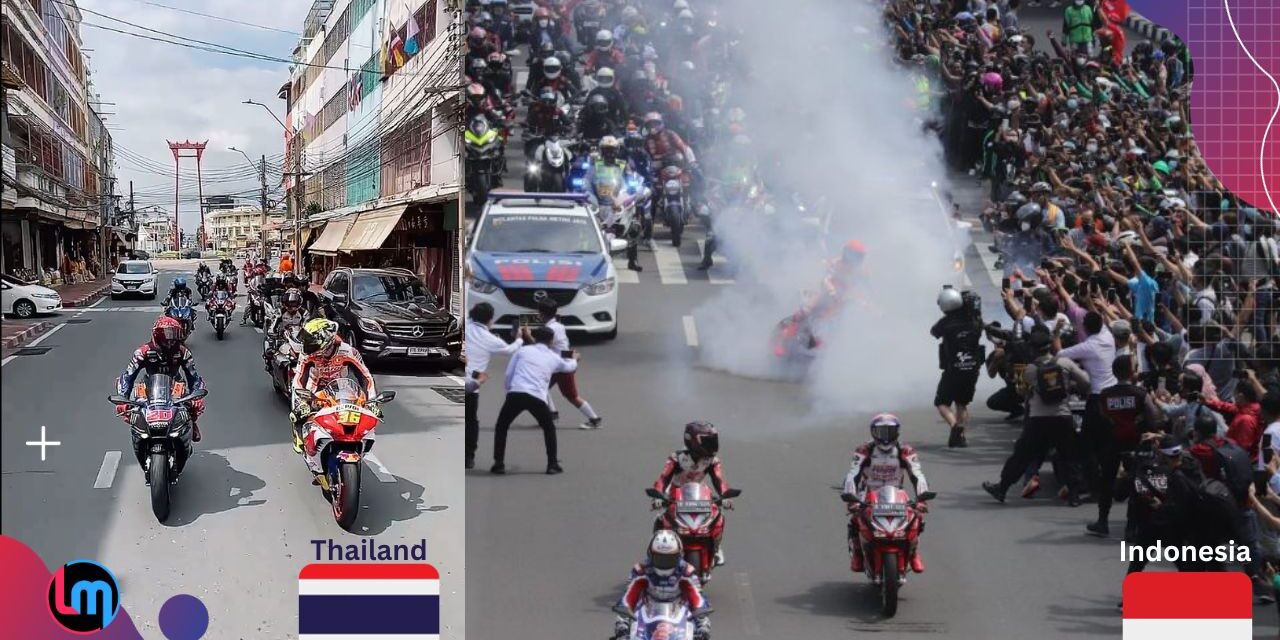 Tidak Seramai Indonesia, Parade Pembalap MotoGP di Thailand Sepi