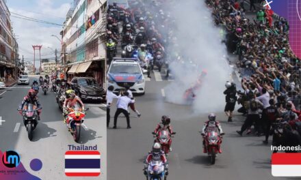 Tidak Seramai Indonesia, Parade Pembalap MotoGP di Thailand Sepi