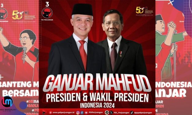 Sah! Mahfud MD Jadi Bacawapres Pendamping Ganjar Pranowo
