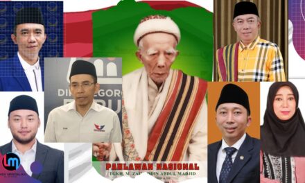 5 Cucu dan 1 Cicit Maulana Syeikh Berebut Kursi Senayan