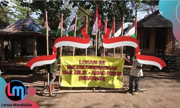 Senasib, Pemilik lahan di Mandalika Doa Bersama untuk Palestina