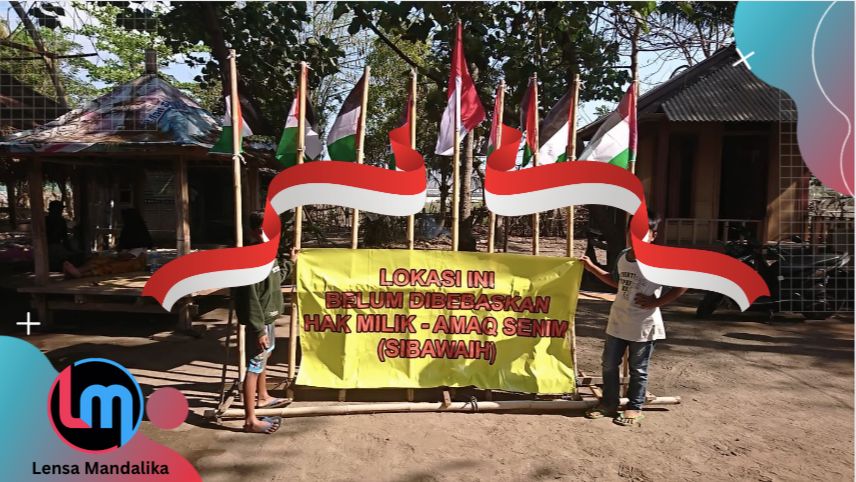 Senasib, Pemilik lahan di Mandalika Doa Bersama untuk Palestina