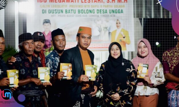 Kades Ungga Diduga Ikut Kampanye Caleg Partai Golkar