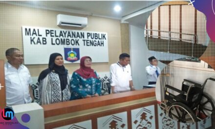 Mall Pelayan Publik di Kabupaten Lombok Tengah Dilengkapi dengan Fasilitas Khusus untuk Disabilitas