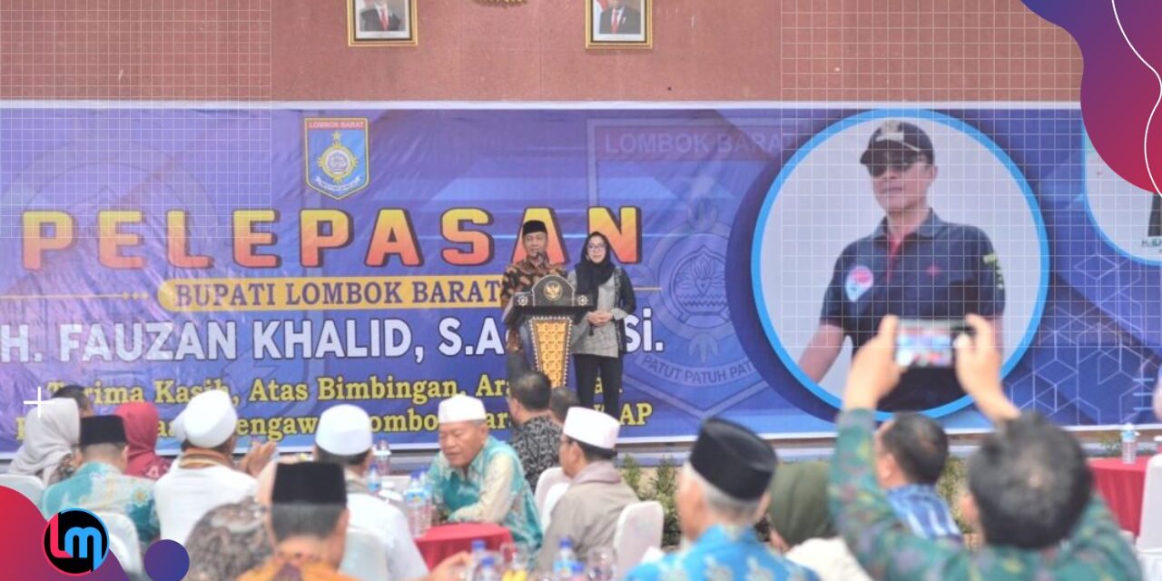 Diiringi Suasana Haru, Fauzan Khalid Resmi Berhenti Jabat Bupati Lombok Barat