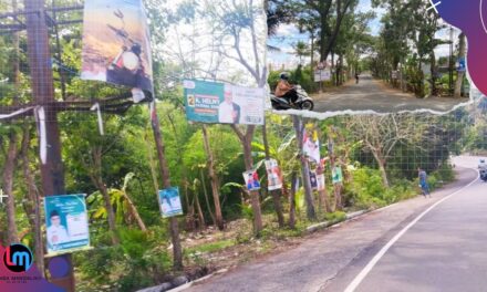 Biaya Kampanye Mahal, Pol PP Maklum Banyak Caleg Tempel Foto di Pohon