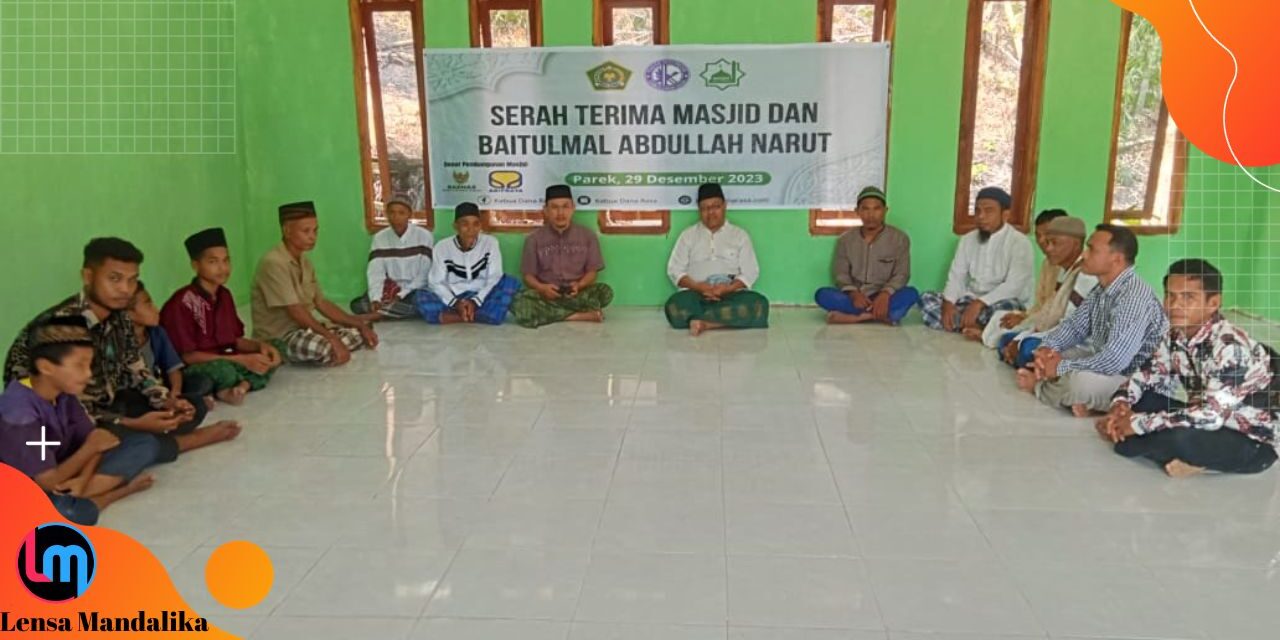 Sukses Serah Terima Masjid Abdullah Narut, Manggarai Barat NTT Oleh BAZNAS RI