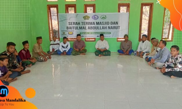 Sukses Serah Terima Masjid Abdullah Narut, Manggarai Barat NTT Oleh BAZNAS RI