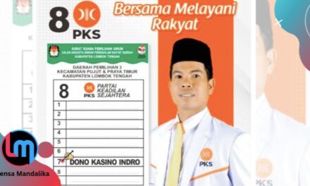 Ikhtiar Maksimal, Caleg Dono Kasino Indro Optimis Raih Kursi DPRD Loteng