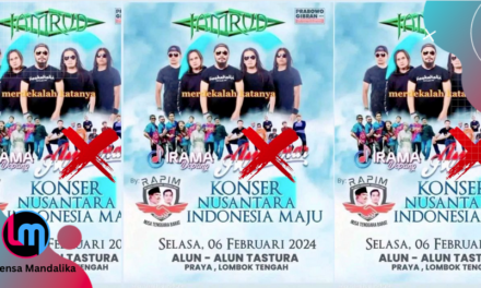 Konser Nusantara Indonesia Maju di Lombok Tengah, Amtenar bantah terlibat