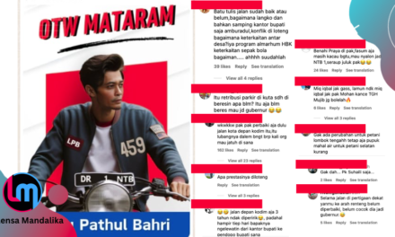 Viral! Karikatur Pathul Bahri OTW Mataram dibully Netizen